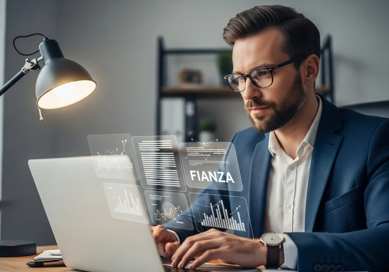 Profesionales de negocios estrechando manos en oficina moderna